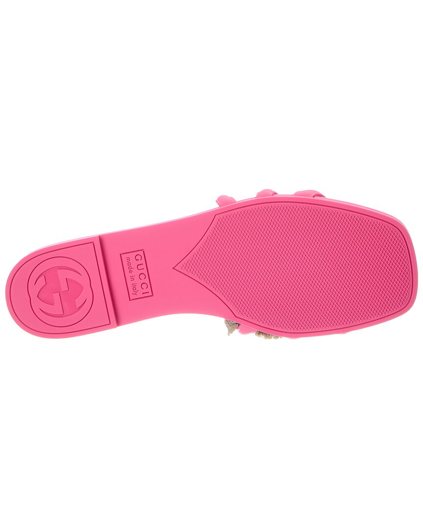 Gucci Interlocking G Rubber Sandal
