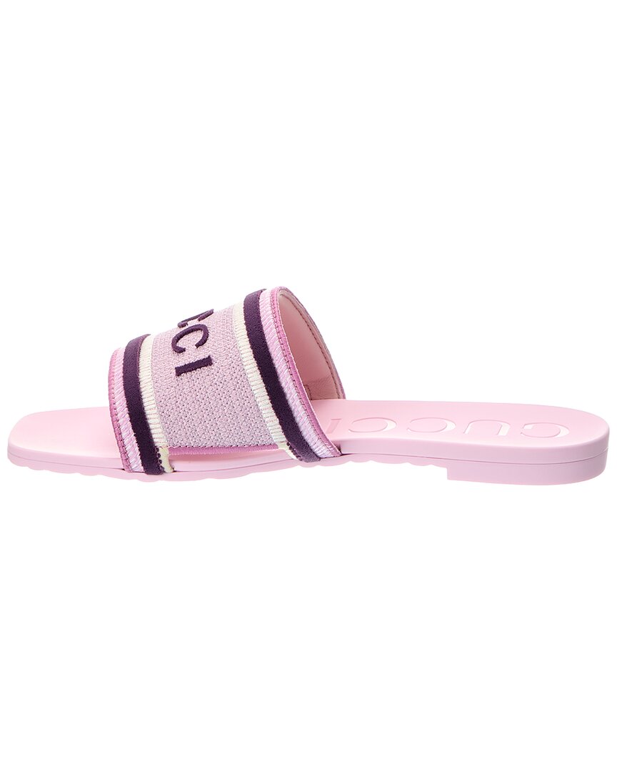 Gucci Logo Canvas Sandal