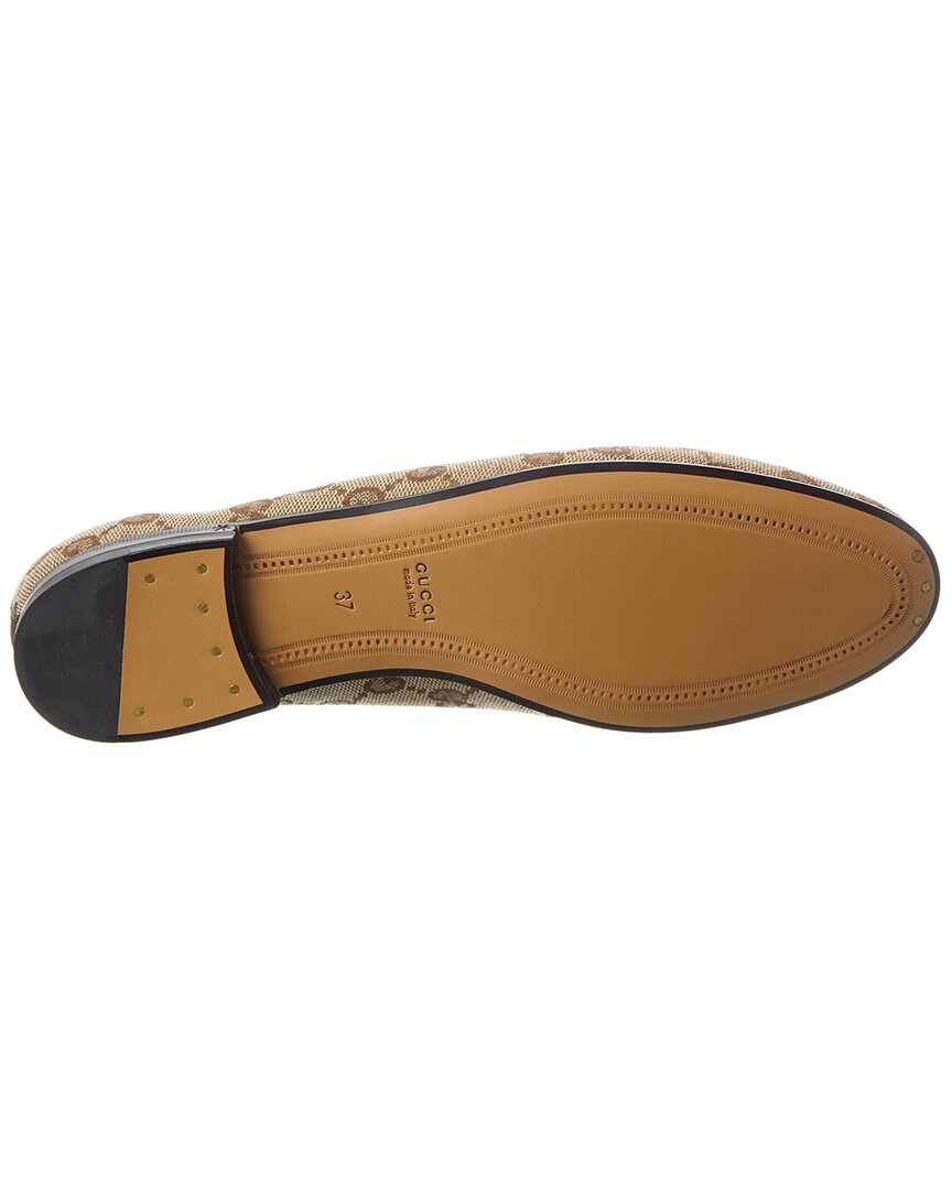 Gucci Jordaan Gg Canvas Loafer