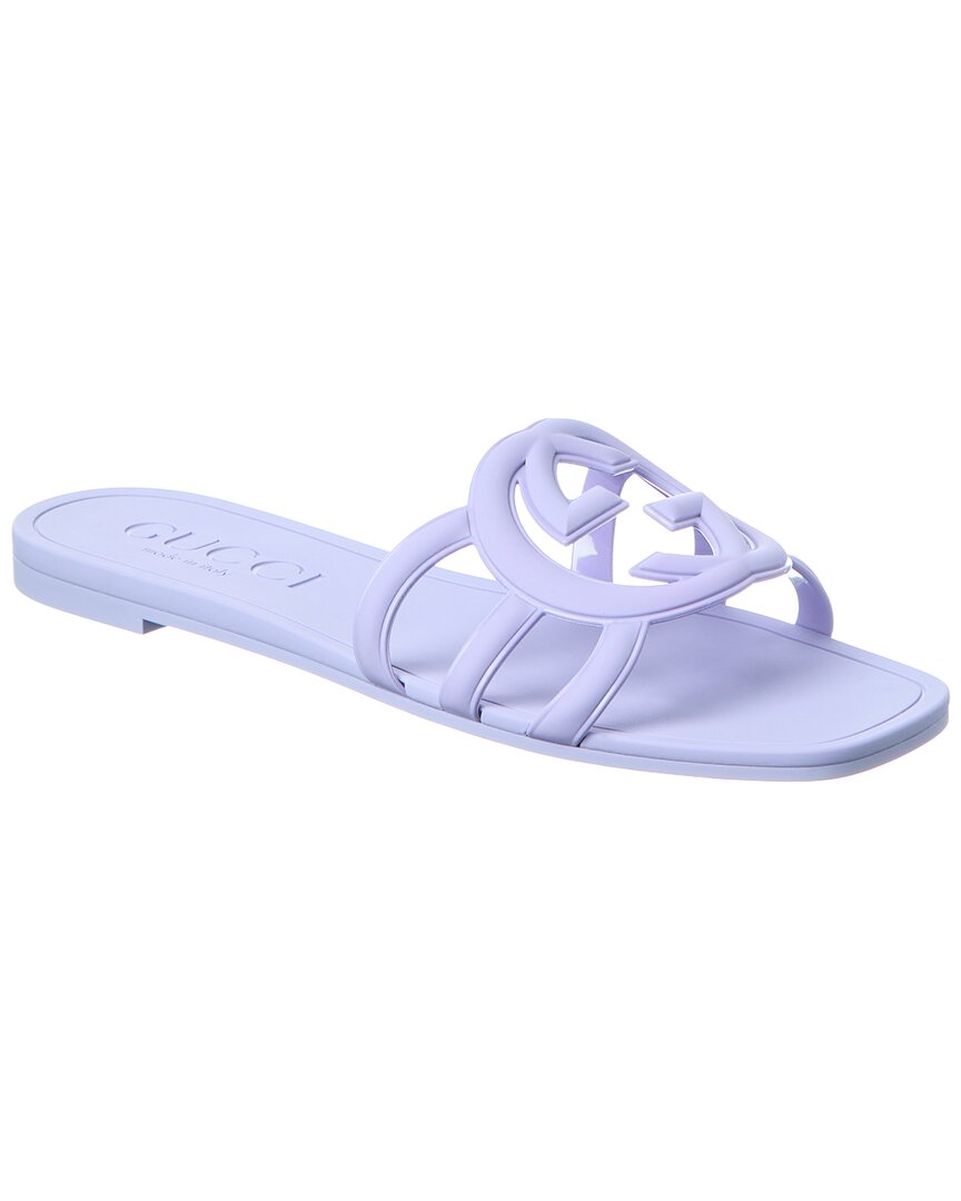 Gucci Interlocking G Leather Sandal
