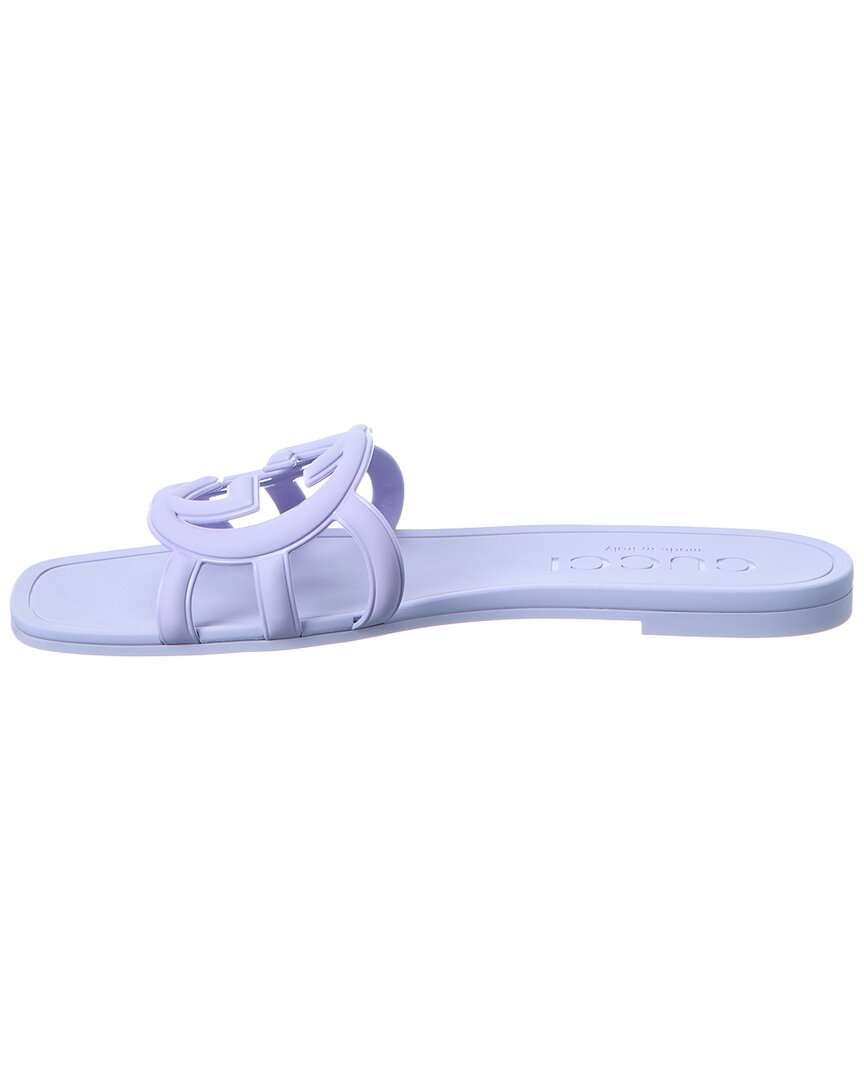 Gucci Interlocking G Leather Sandal