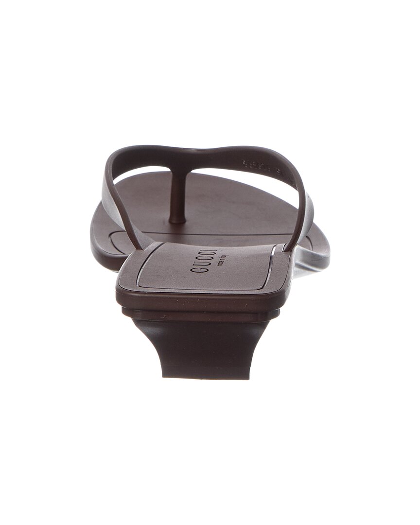 Gucci Vittoria Rubber Sandal