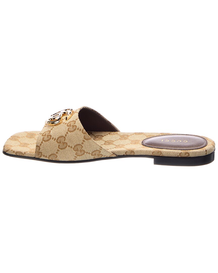 Gucci Gg Canvas Sandal