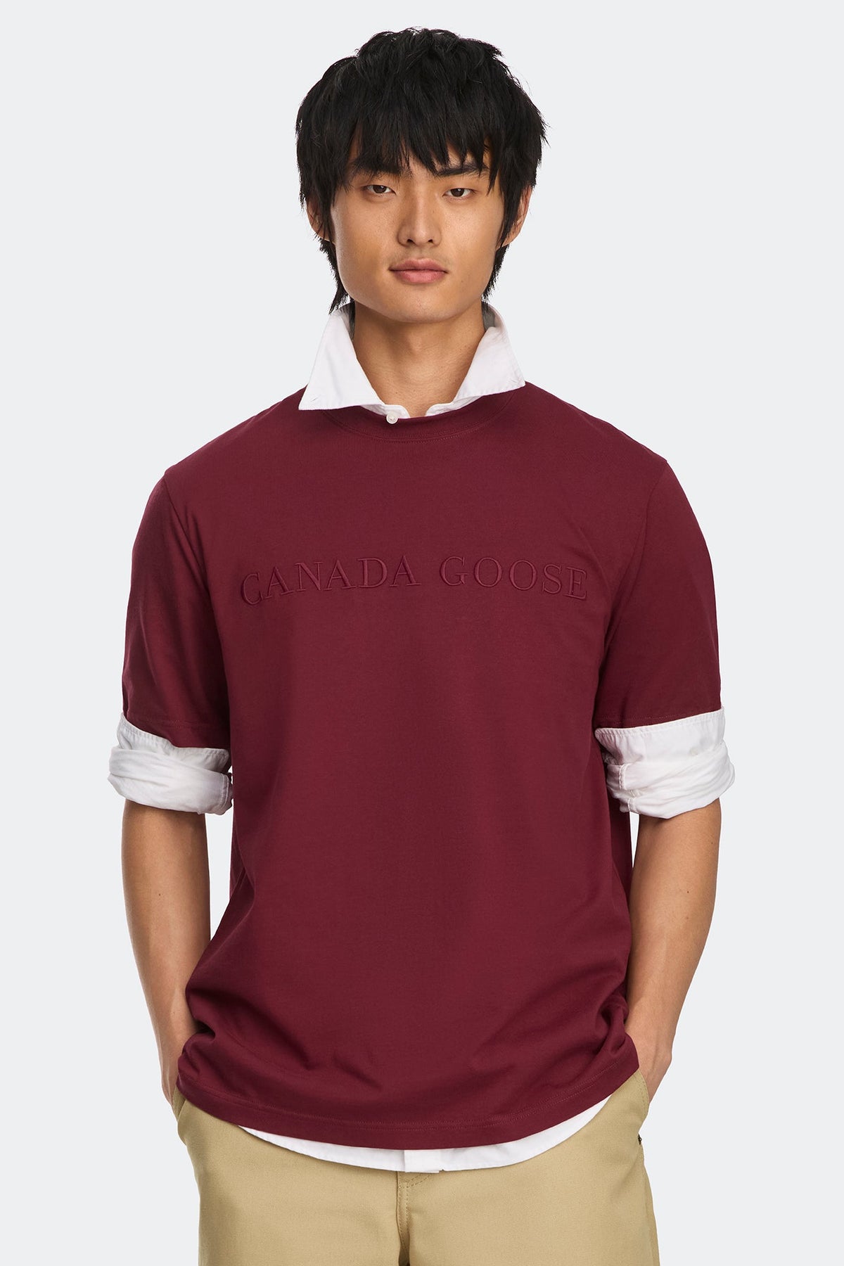 Ocra 刺绣 T 恤