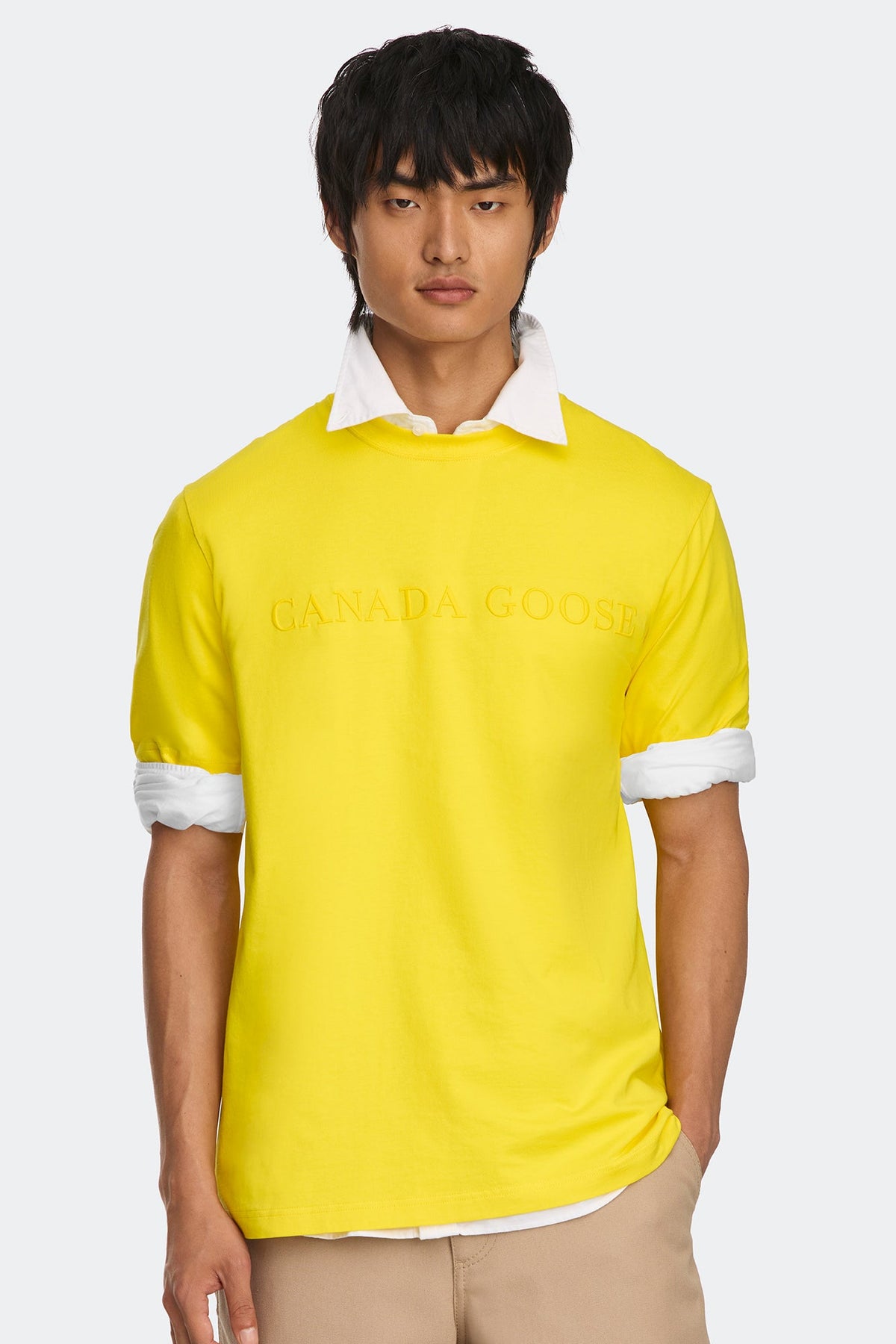 Ocra 刺绣 T 恤