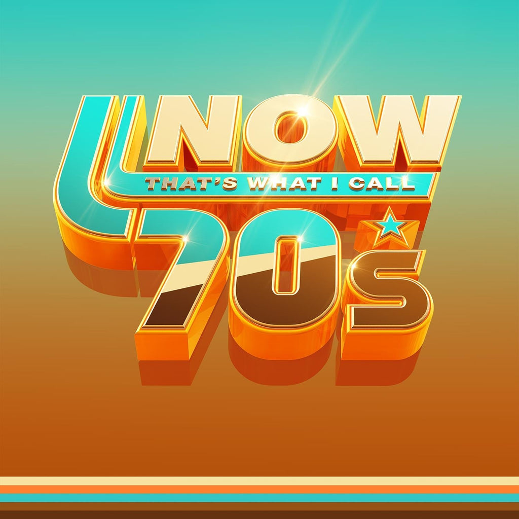 Now That's What I Call The 70's - V/A 3x Orange / Beige / Brown Vinyl LP