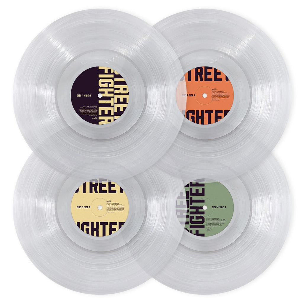 Street Fighter 6 (Original Video Game Soundtrack) - Yoshiya Terayama Limited Edition 4x 180G Crystal Clear Vinyl LP Box Set