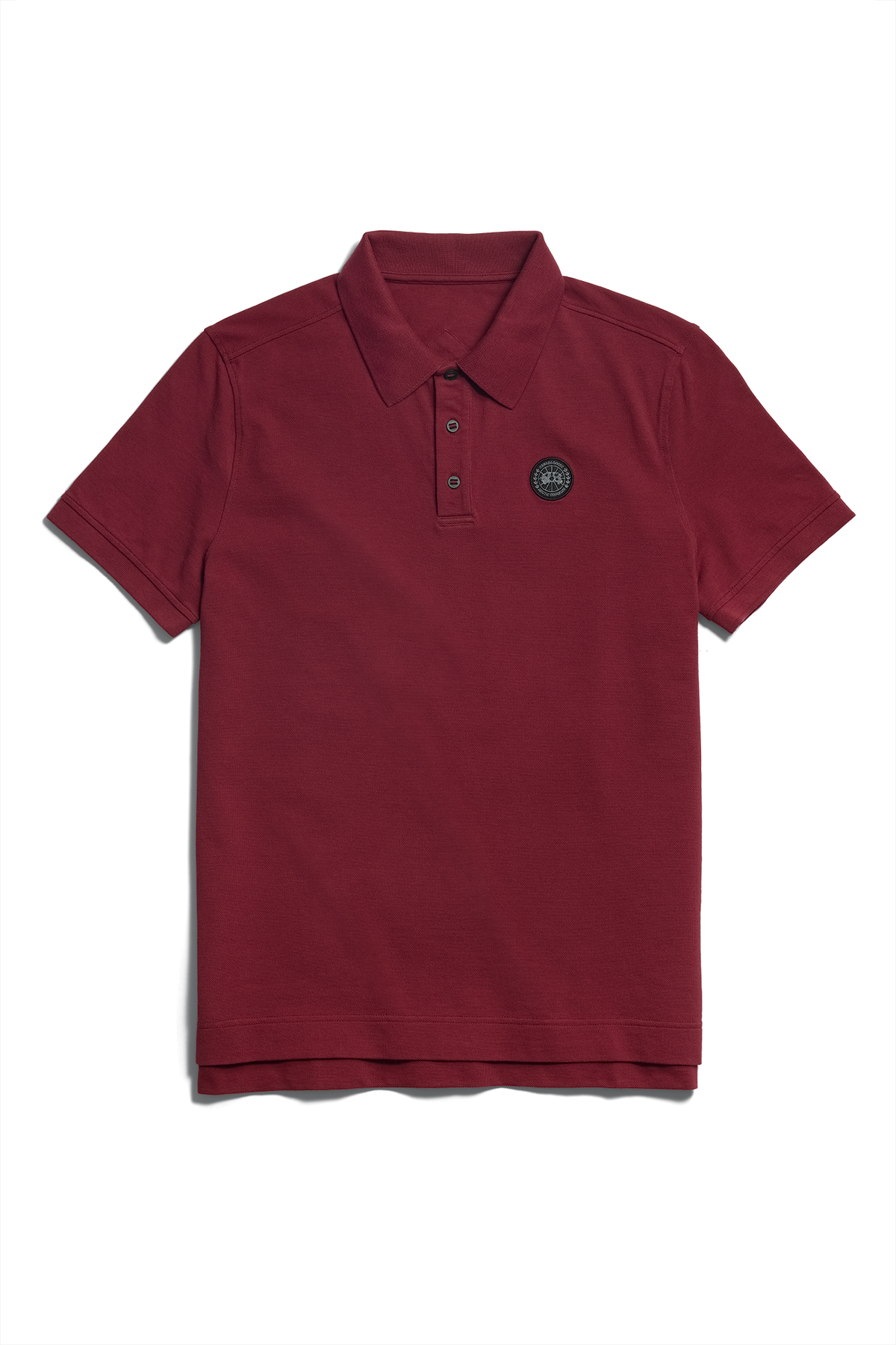 Beckley 黑色圆盘 Polo 衫