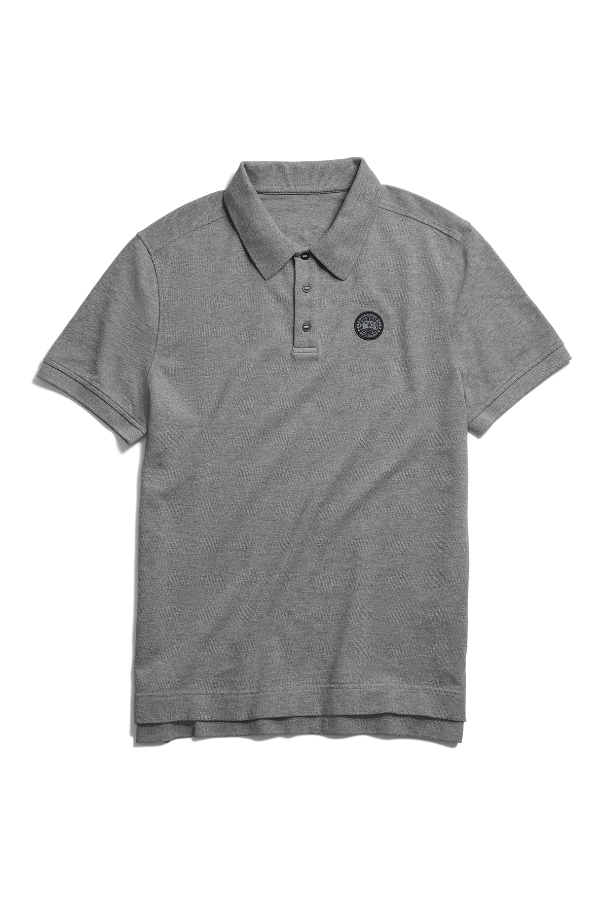 Beckley 黑色圆盘 Polo 衫