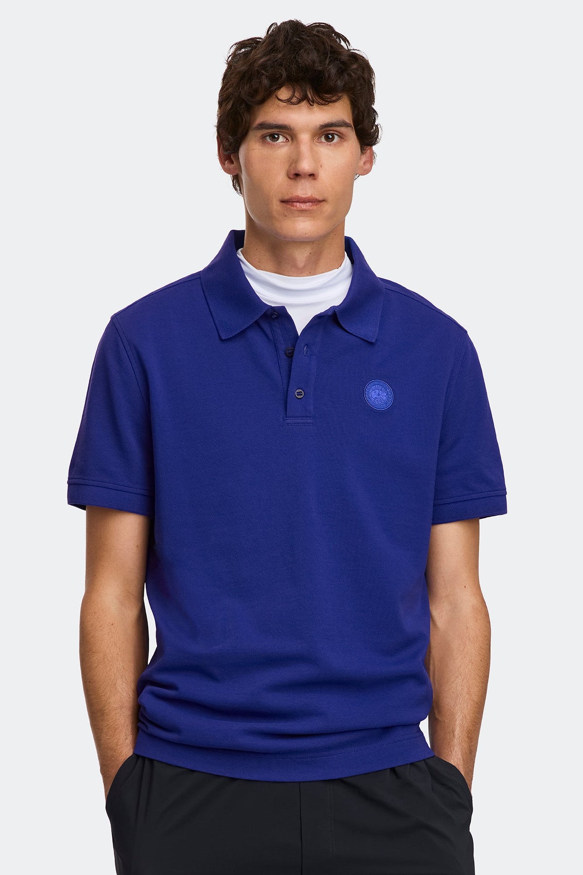 Beckley Polo 衫 Tonal Label