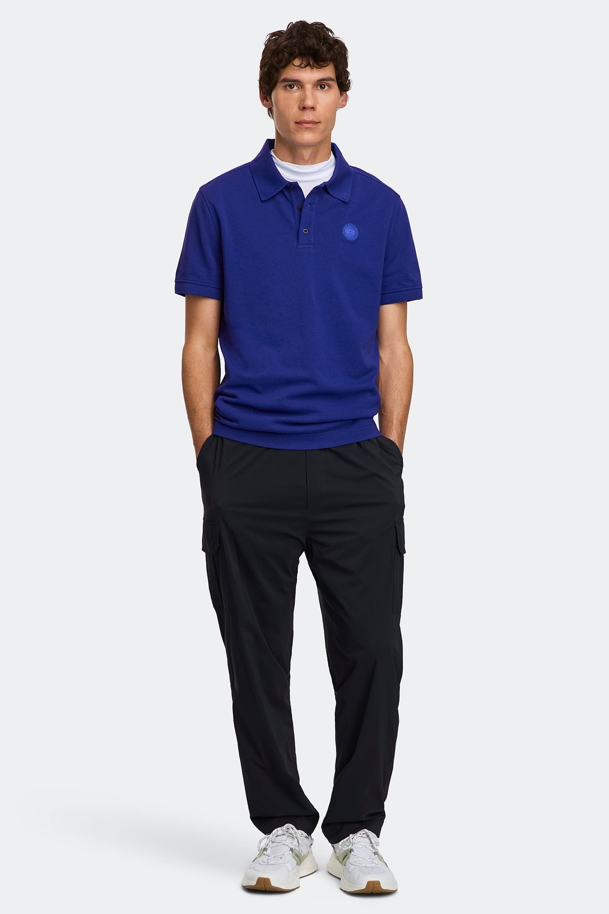 Beckley Polo 衫 Tonal Label