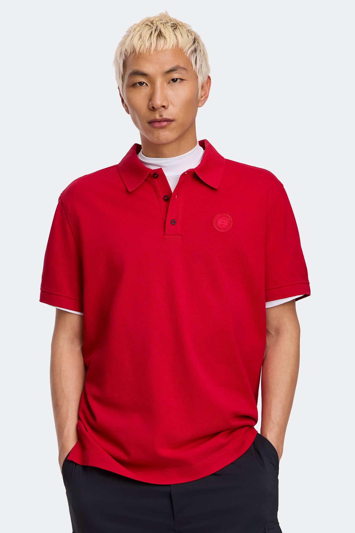 Beckley Polo 衫 Tonal Label
