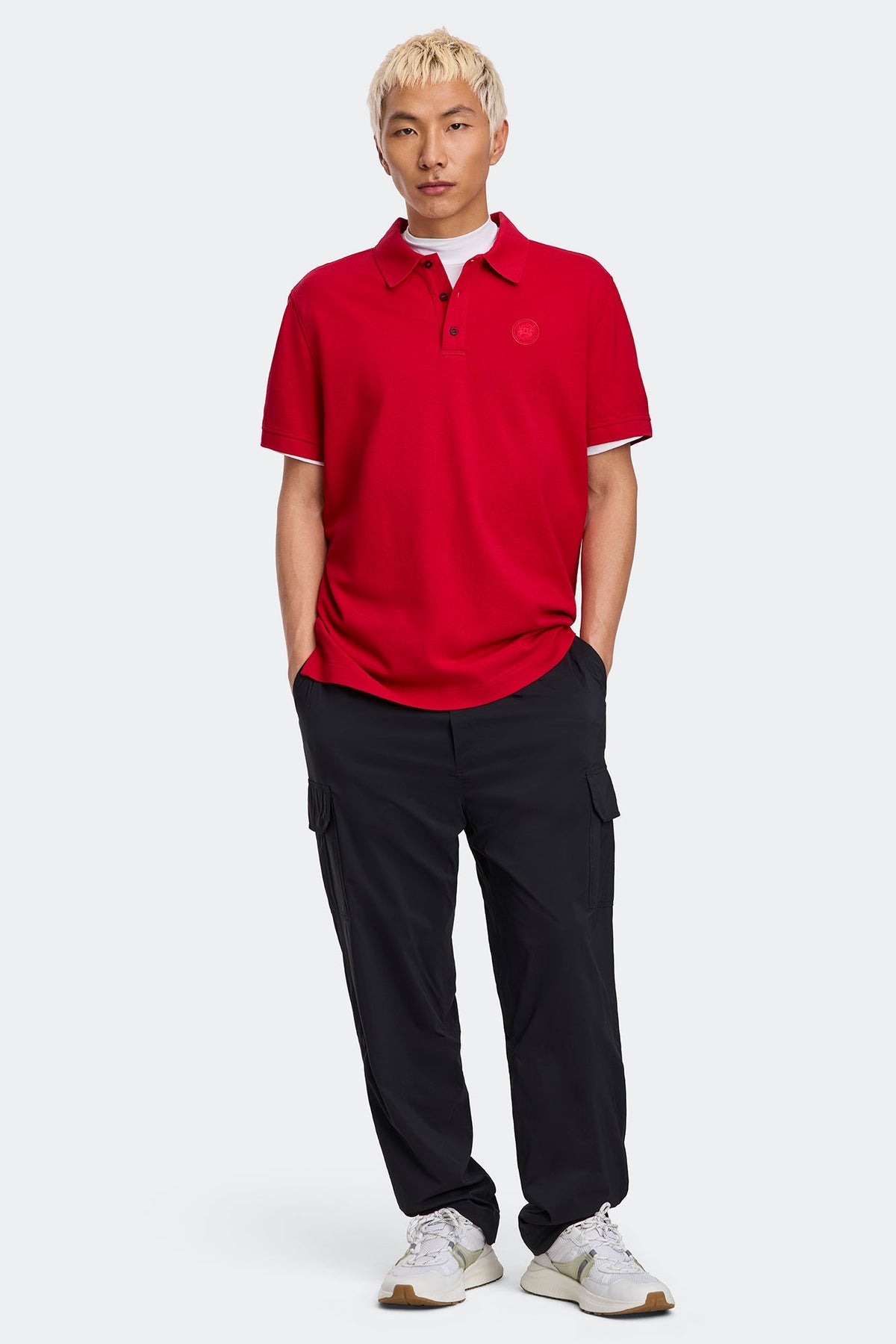 Beckley Polo 衫 Tonal Label