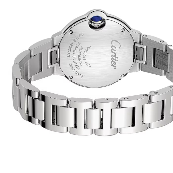 Cartier Ballon Bleu Silver Dial Ladies Watch W4BB0035