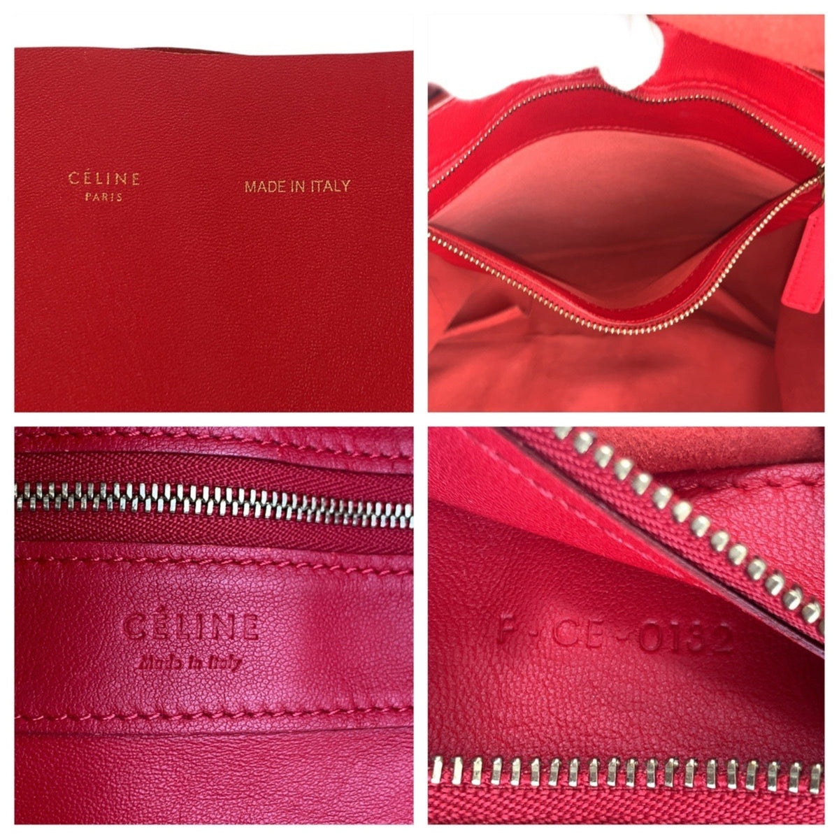 Horizontal Cabas Tote Leather Large