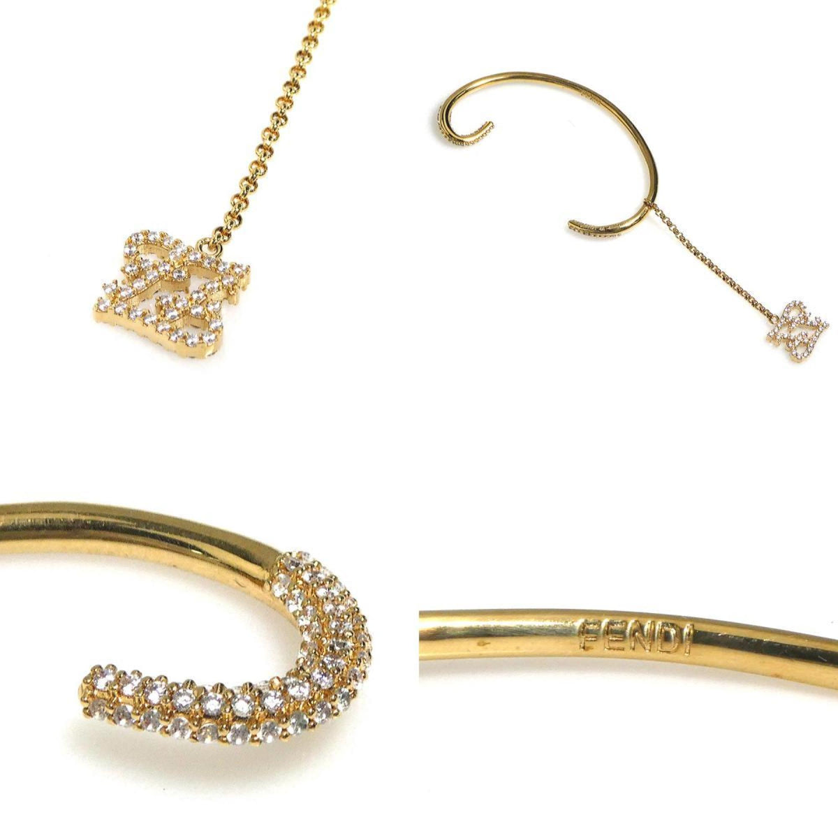 Earrings Gold-Tone Metal