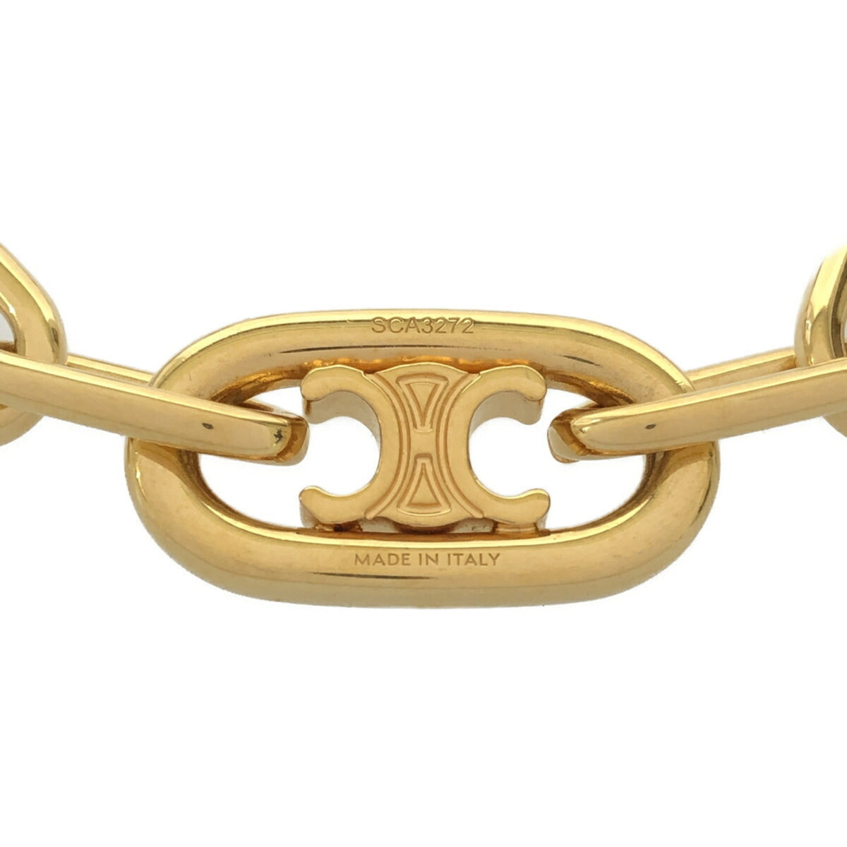 Triomphe Link Bracelet Brass Gold