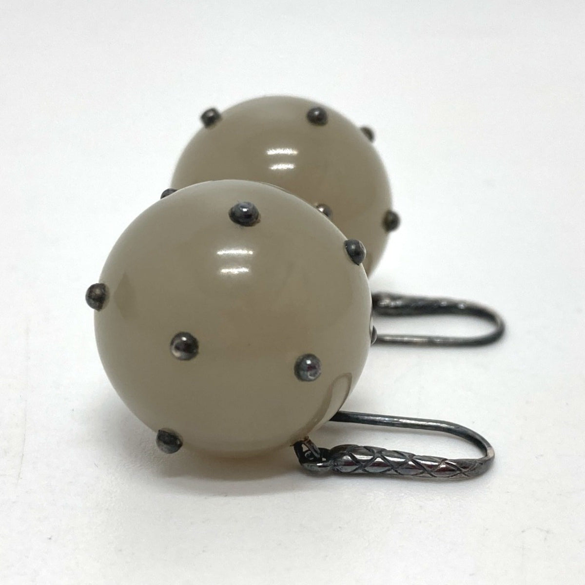 Earrings Silver-Tone Metal