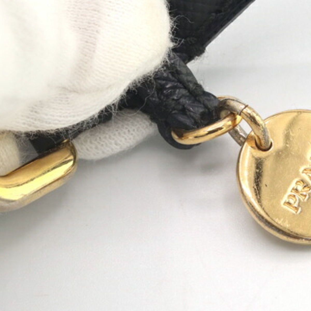 Leather and Gold Bracelet Black and Gold