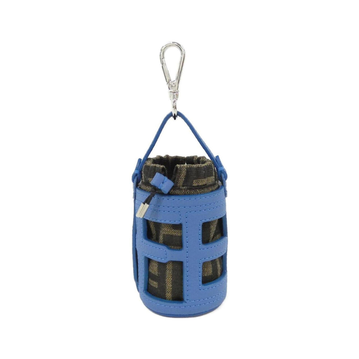 Charm Canvas and Leather Handbag Charm