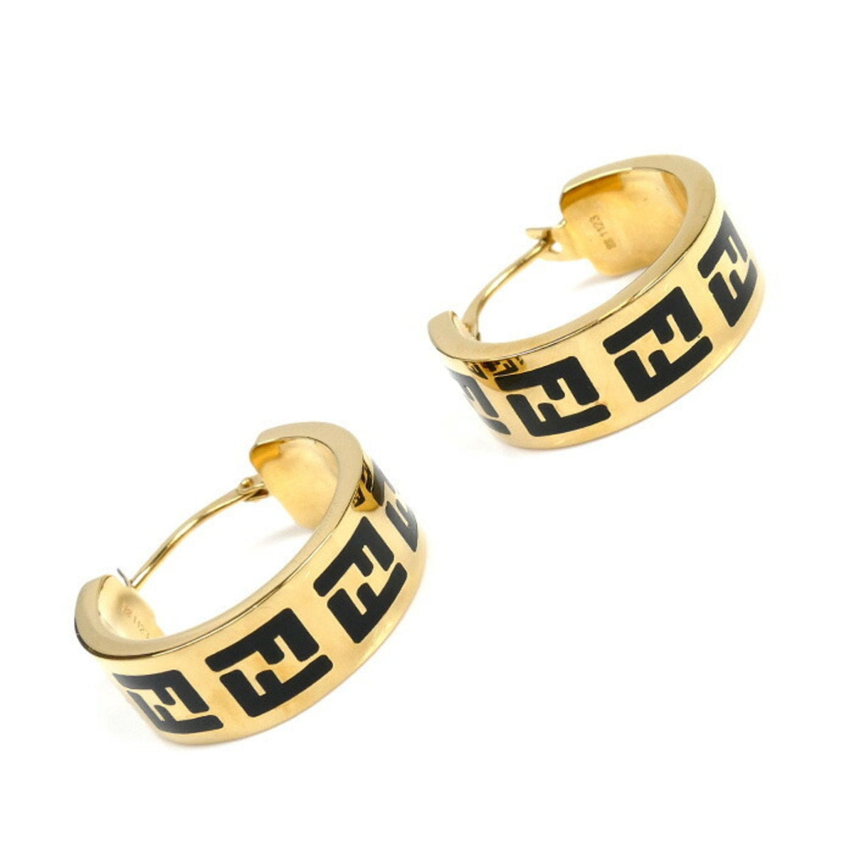 Earrings Gold-Tone Metal