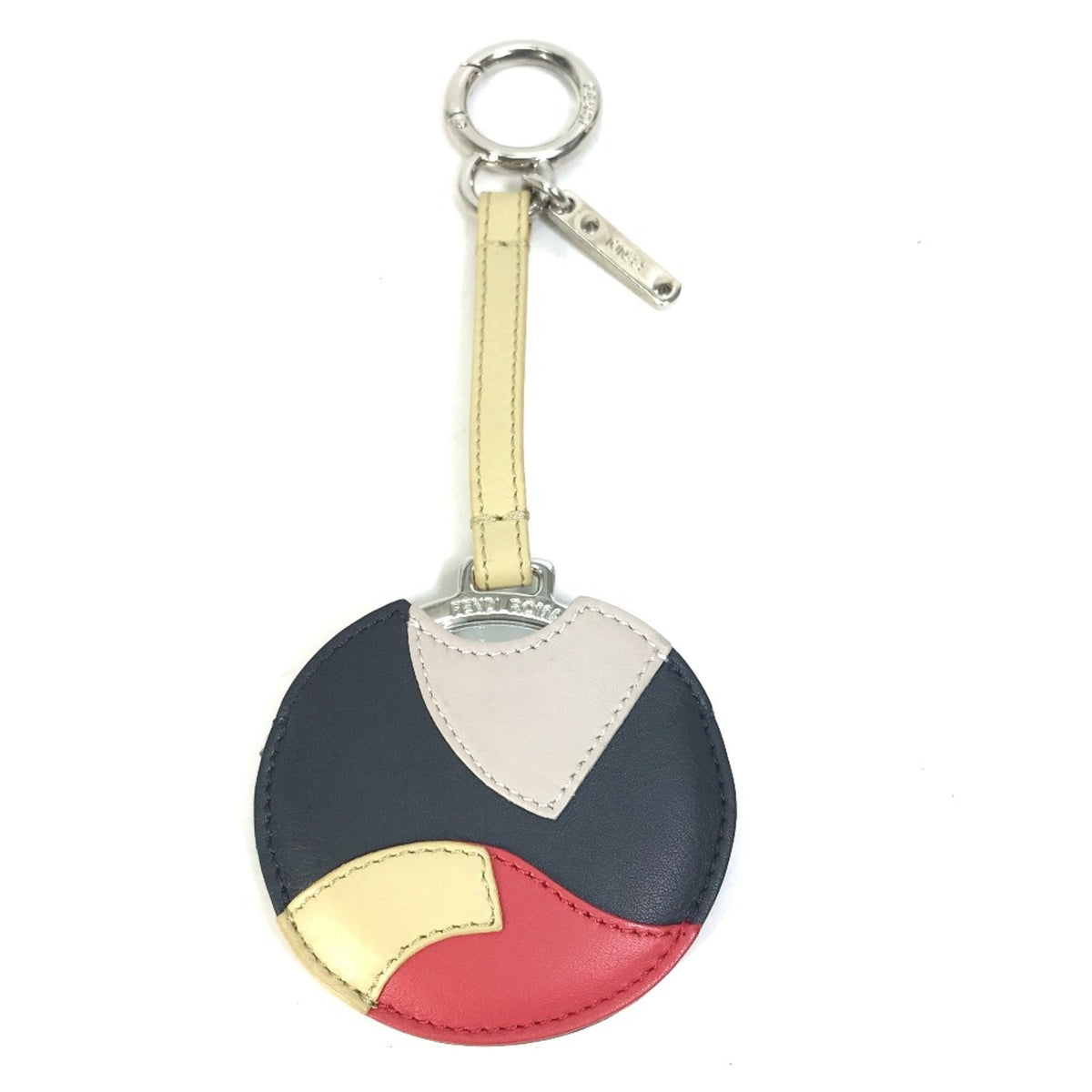 Key Ring Charm Leather Black Handbag Charm