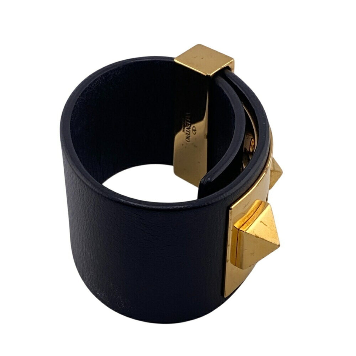 Bracelet Gold and Leather