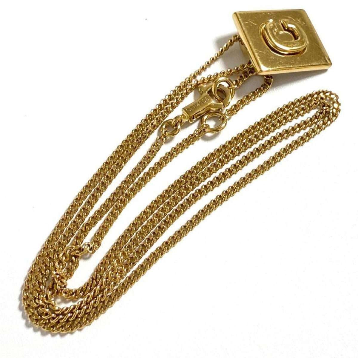 Alphabet Pendant Necklace Metal