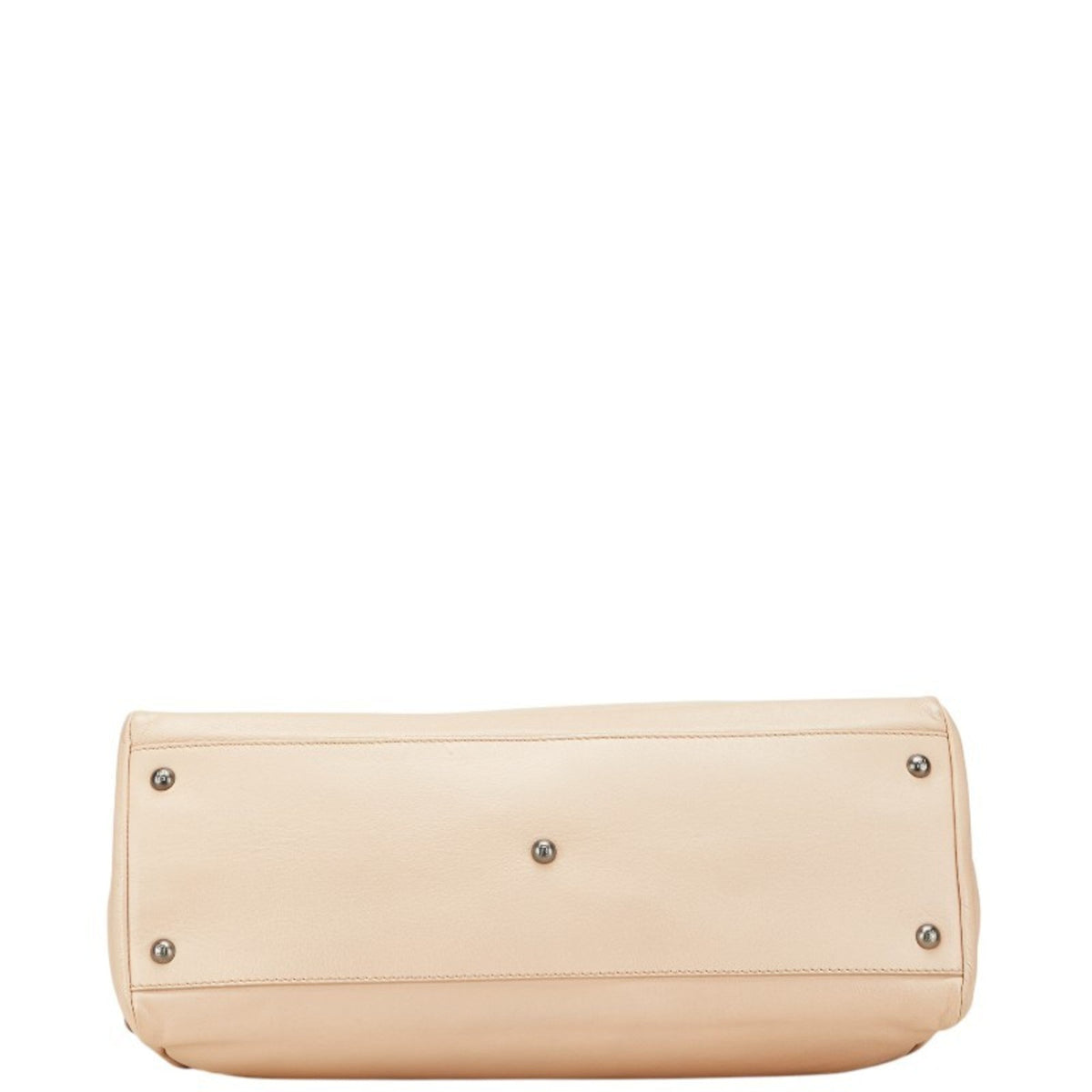 Peekaboo Bag Leather with Snakeskin Interior Large