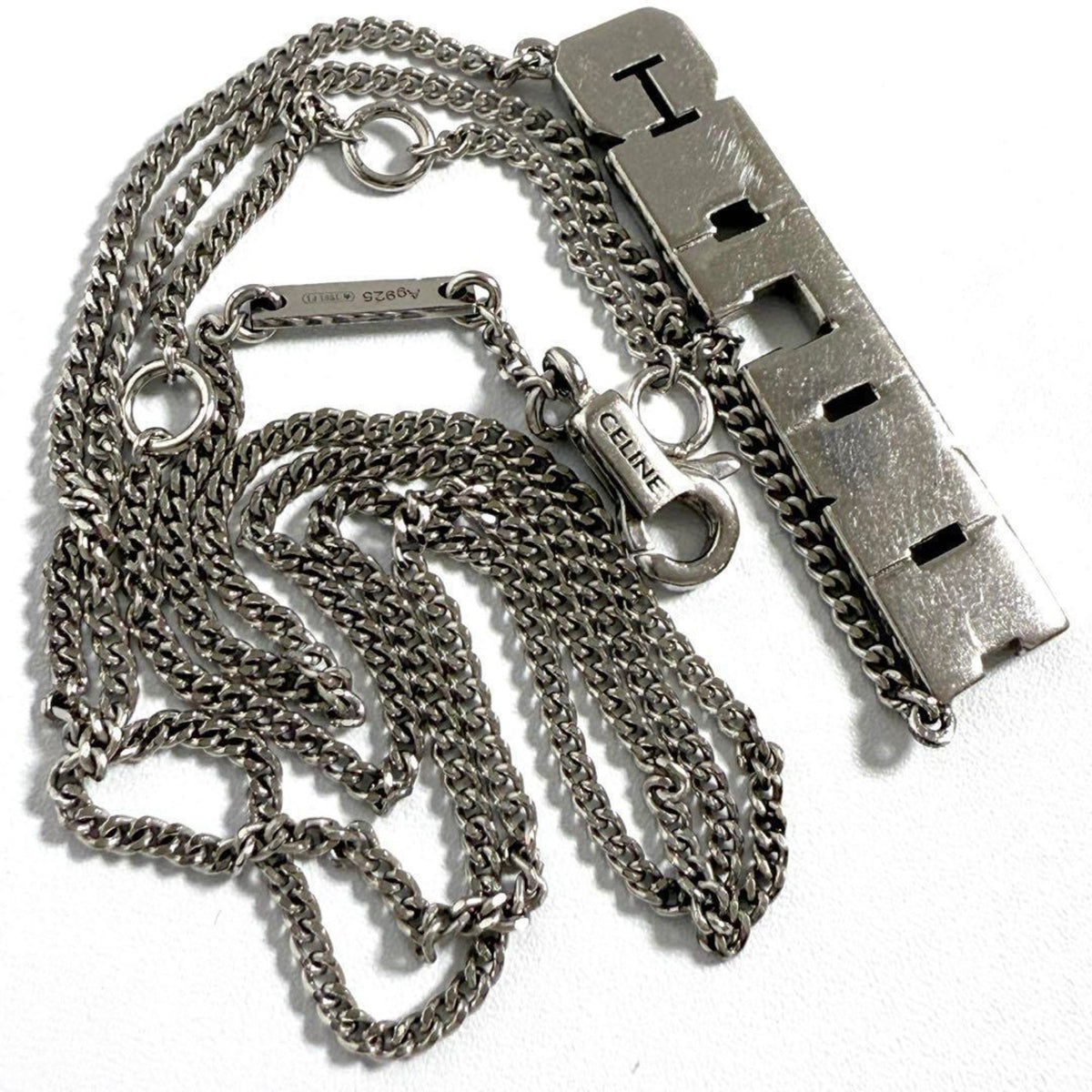 Pendant Necklace Sterling Silver with