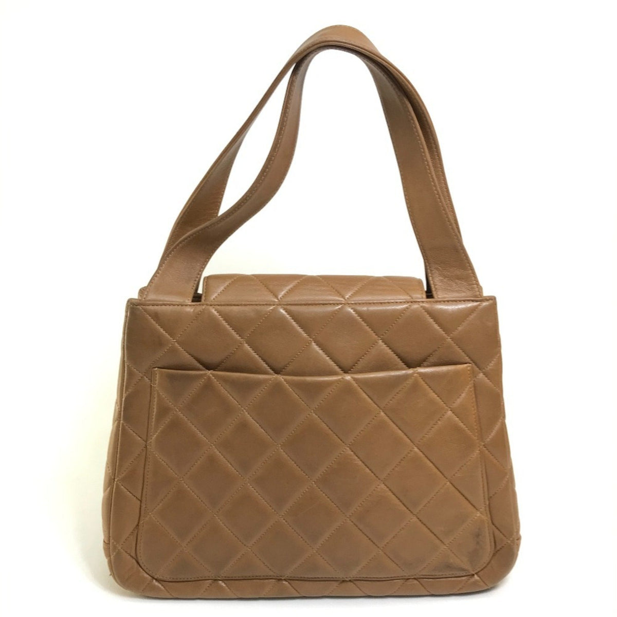 Vintage CC Shoulder Bag Quilted Lambskin Medium