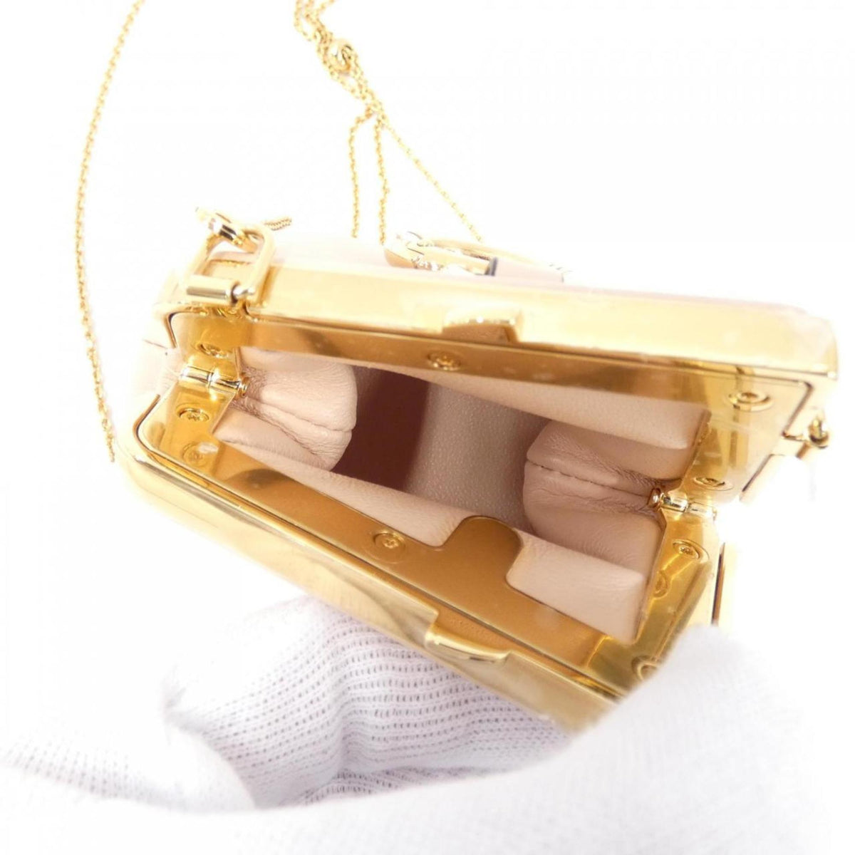 Nano First Charm Leather Handbag Charm