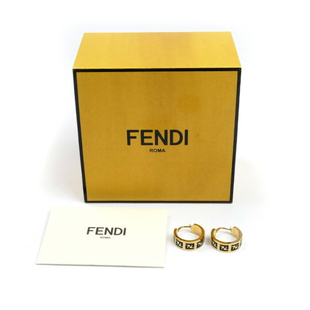 Earrings Gold-Tone Metal