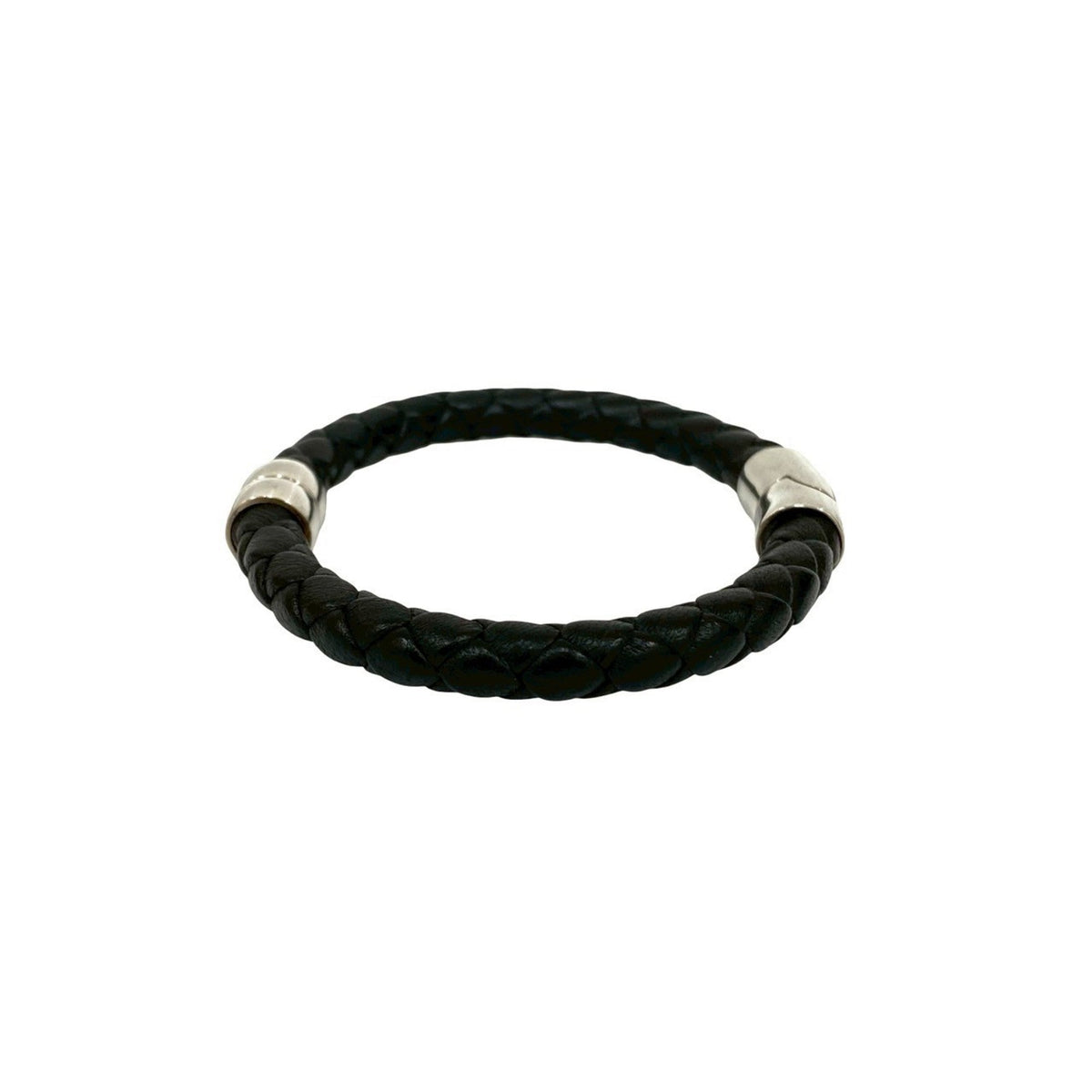Bracelet Leather and Sterling Silver