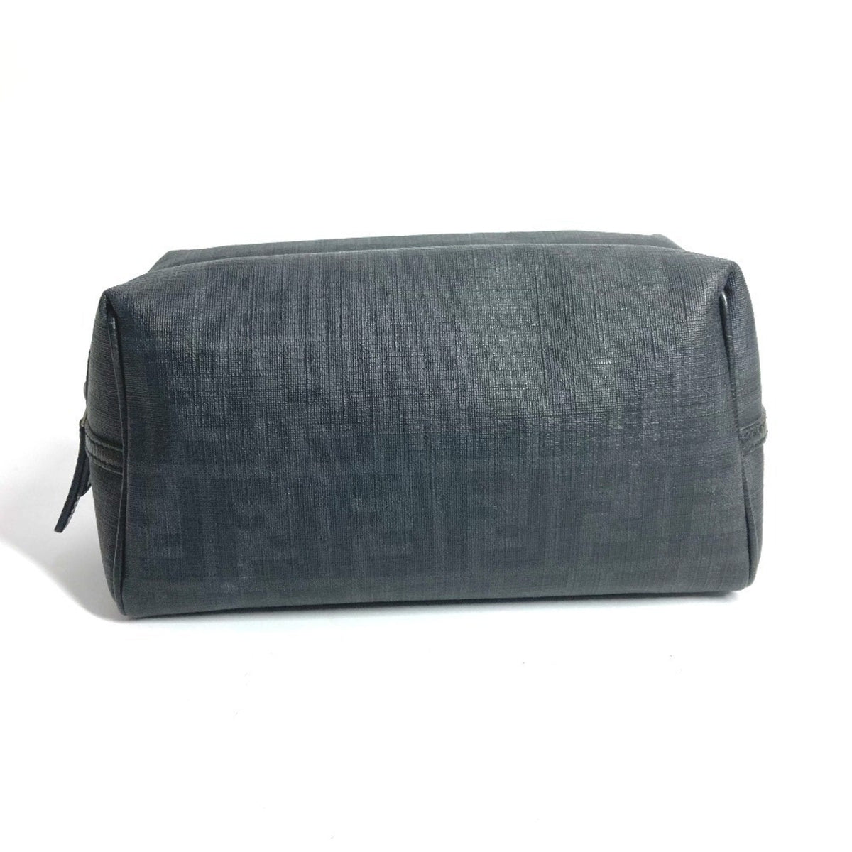 Chain Pochette Zucca Coated Canvas