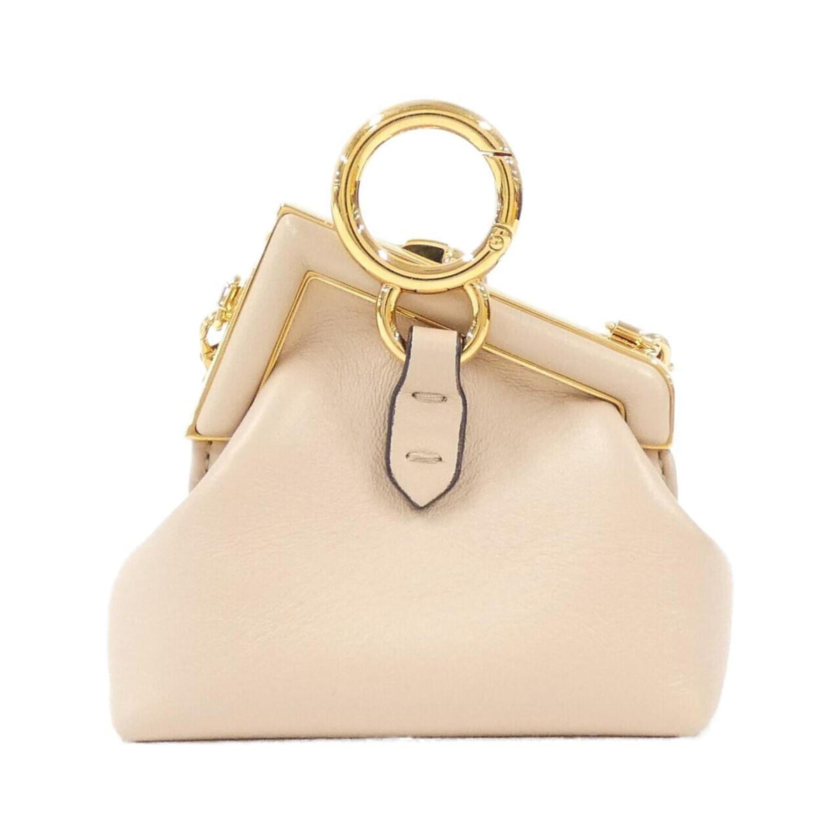 Nano First Charm Leather Handbag Charm