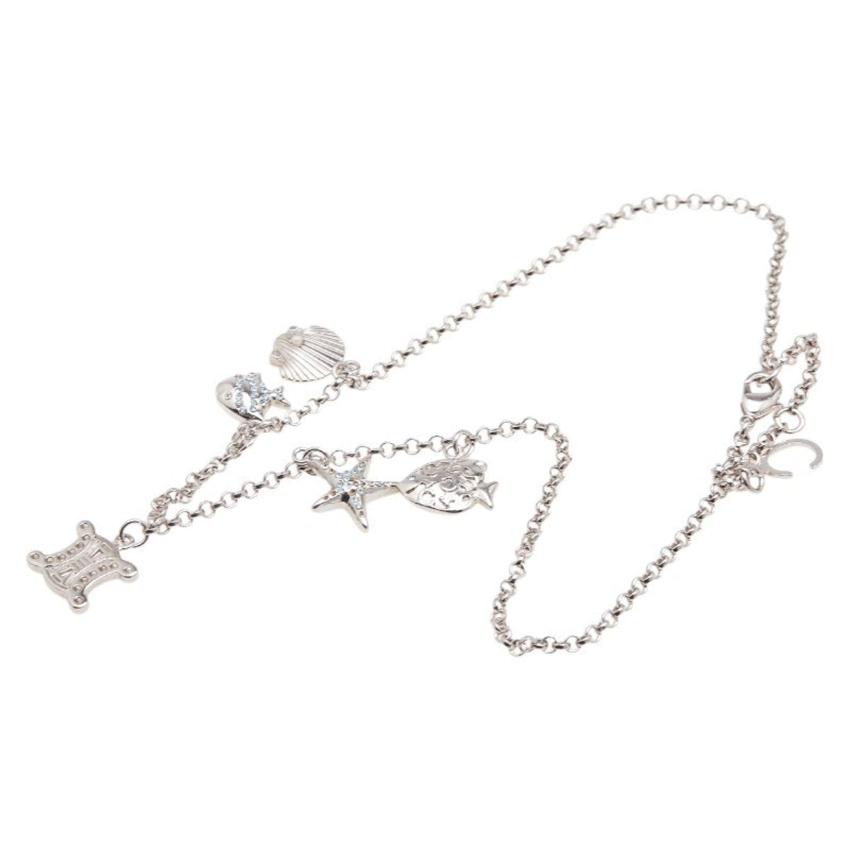 Pendant Necklace With Rhinestone