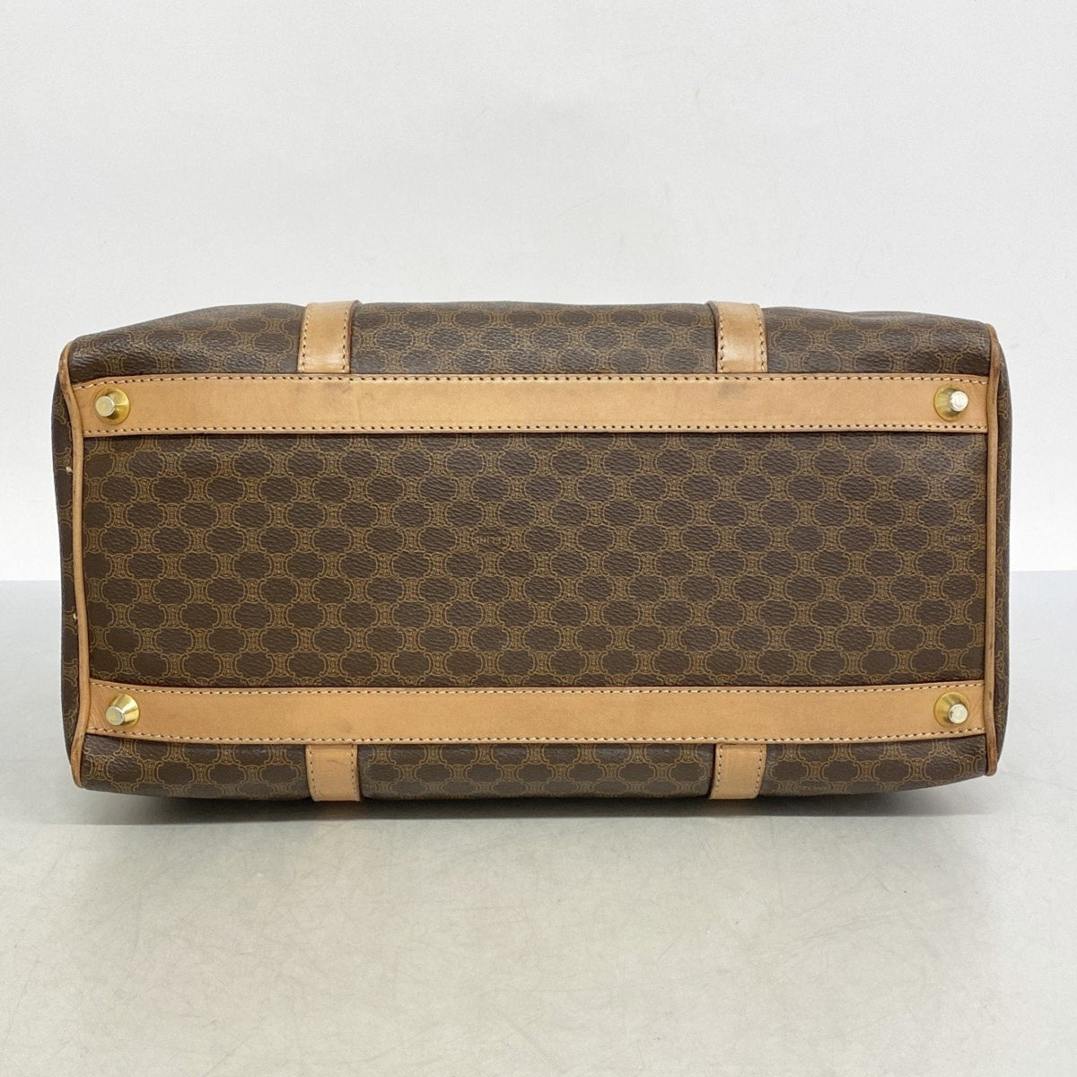 Vintage Duffle Bag Macadam Coated Canvas Medium