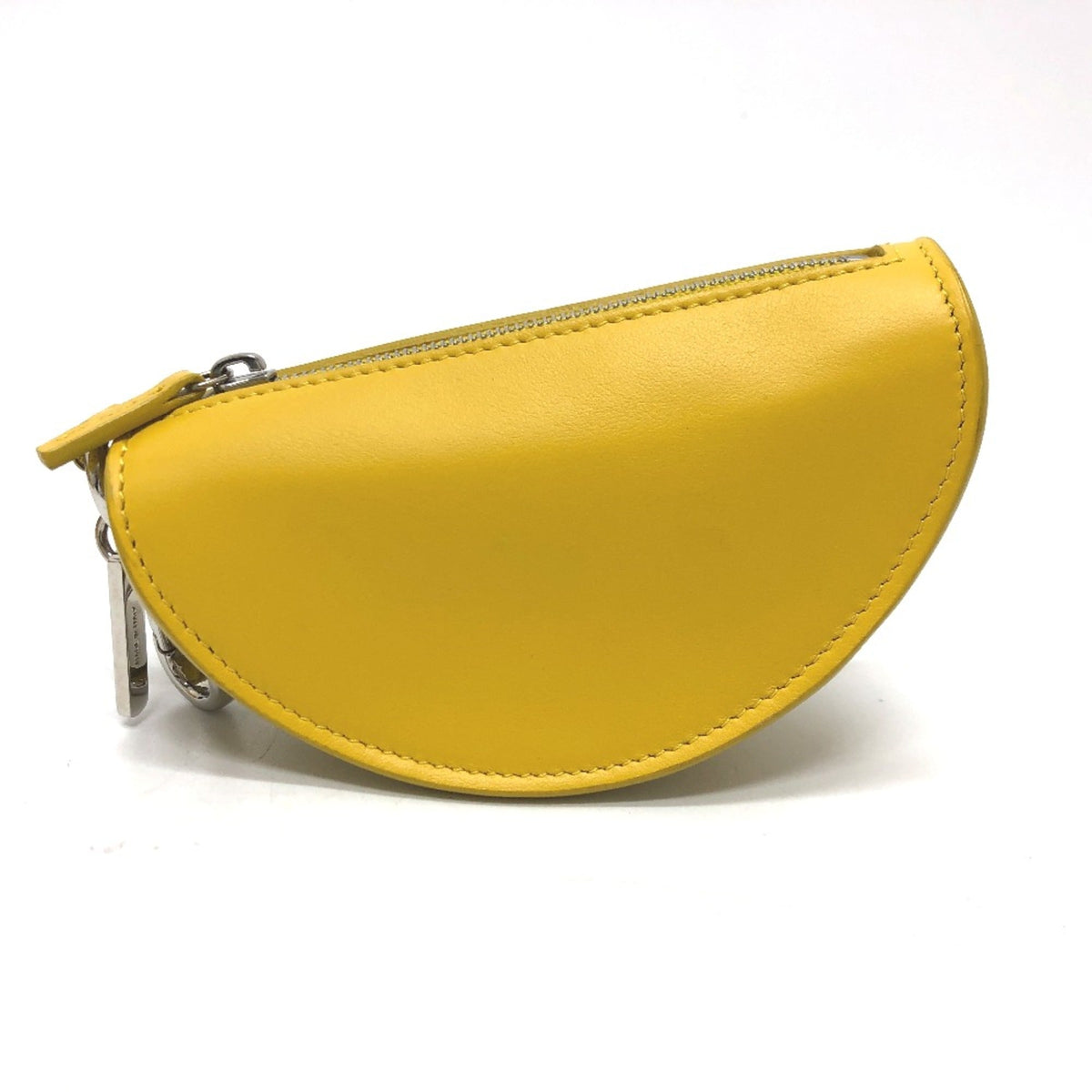 Charm Yellow Leather Handbag Charm