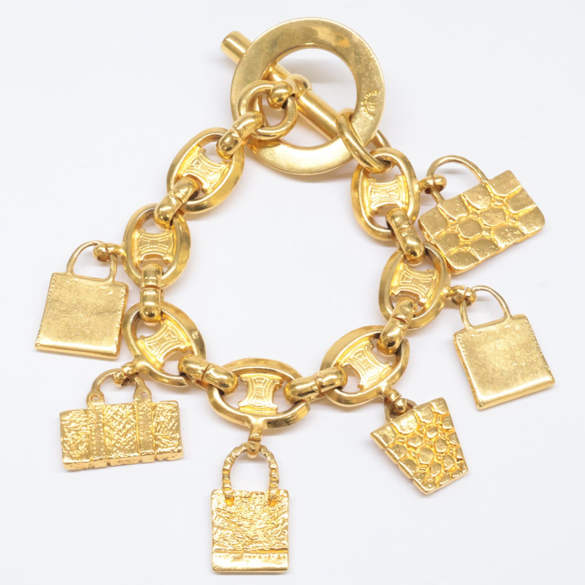 Charm Bracelet Metal Gold