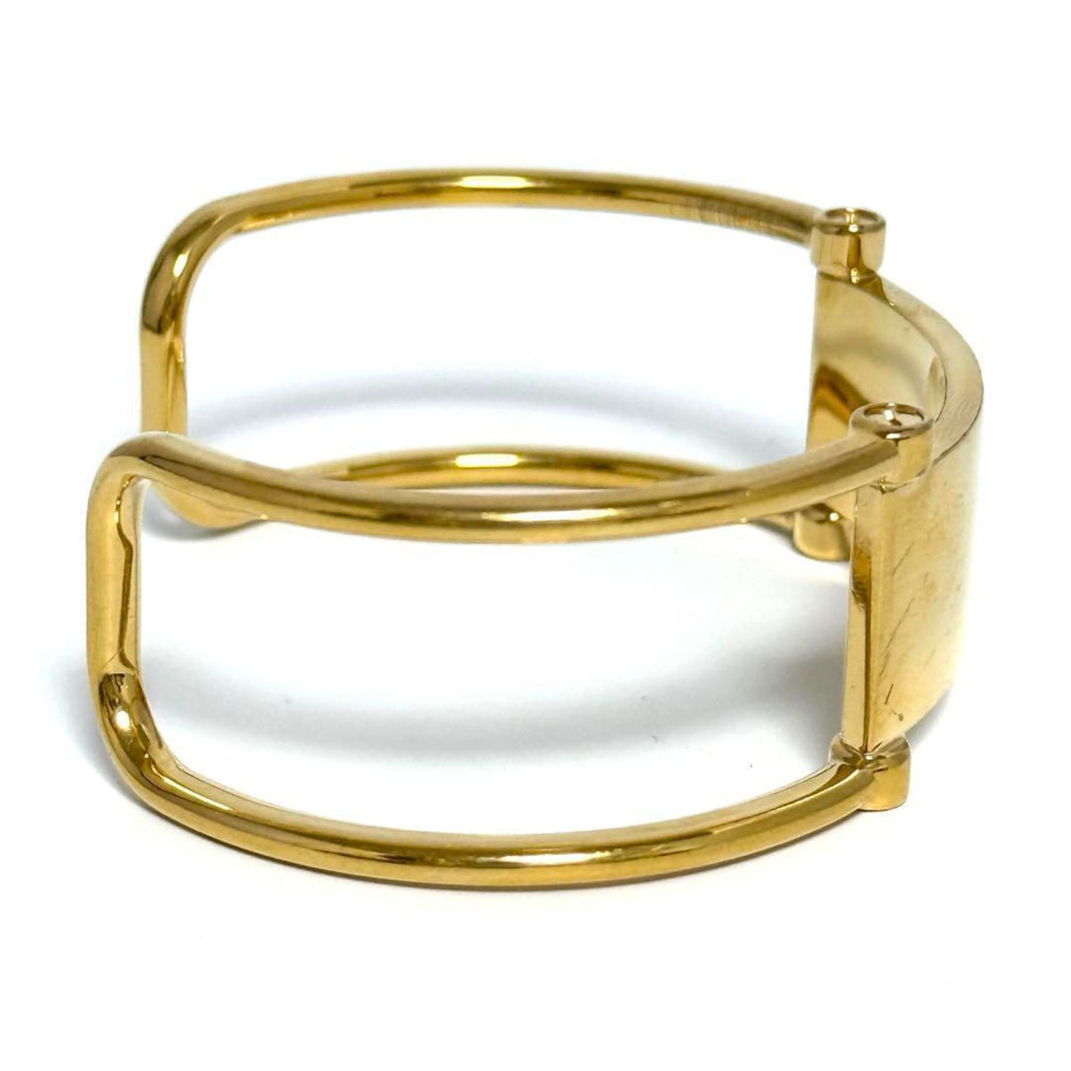 Plate Bangle Metal Bracelet
