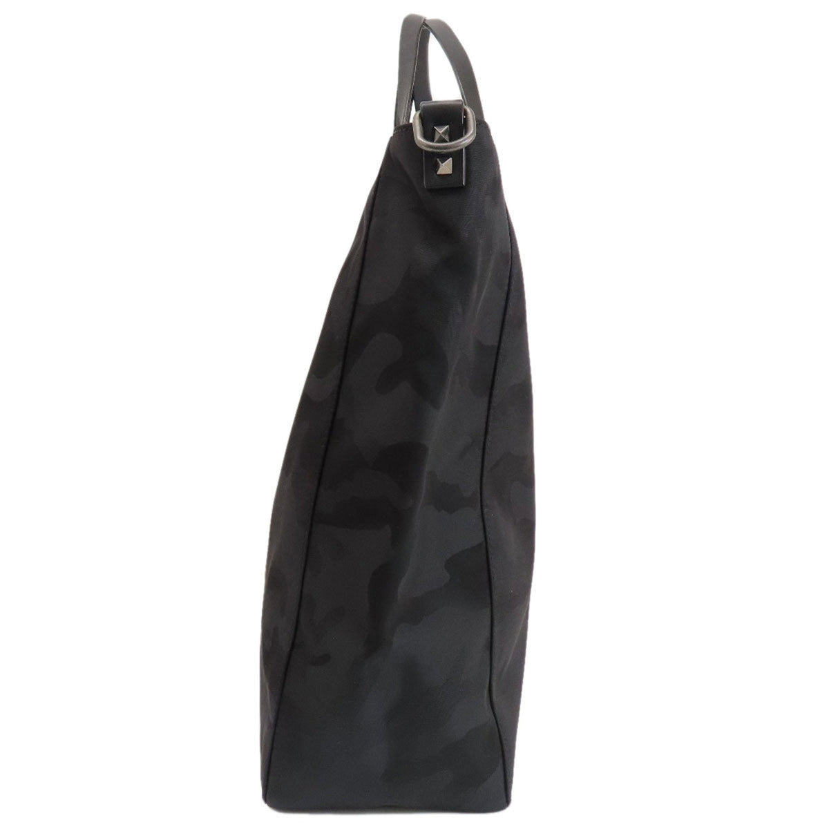 Rockstud Convertible Shopper Tote Leather Large
