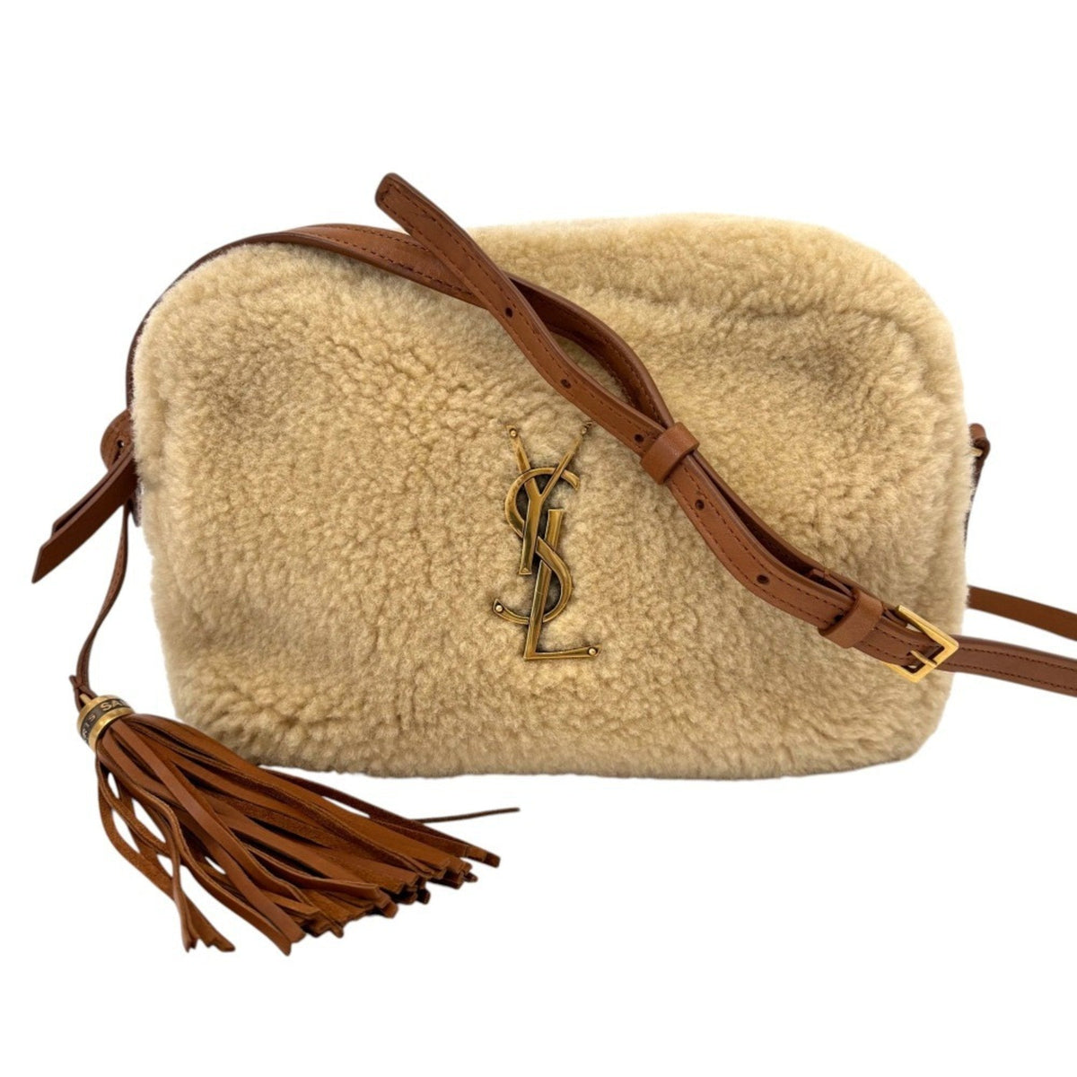 Lou Camera Bag Shearling Small