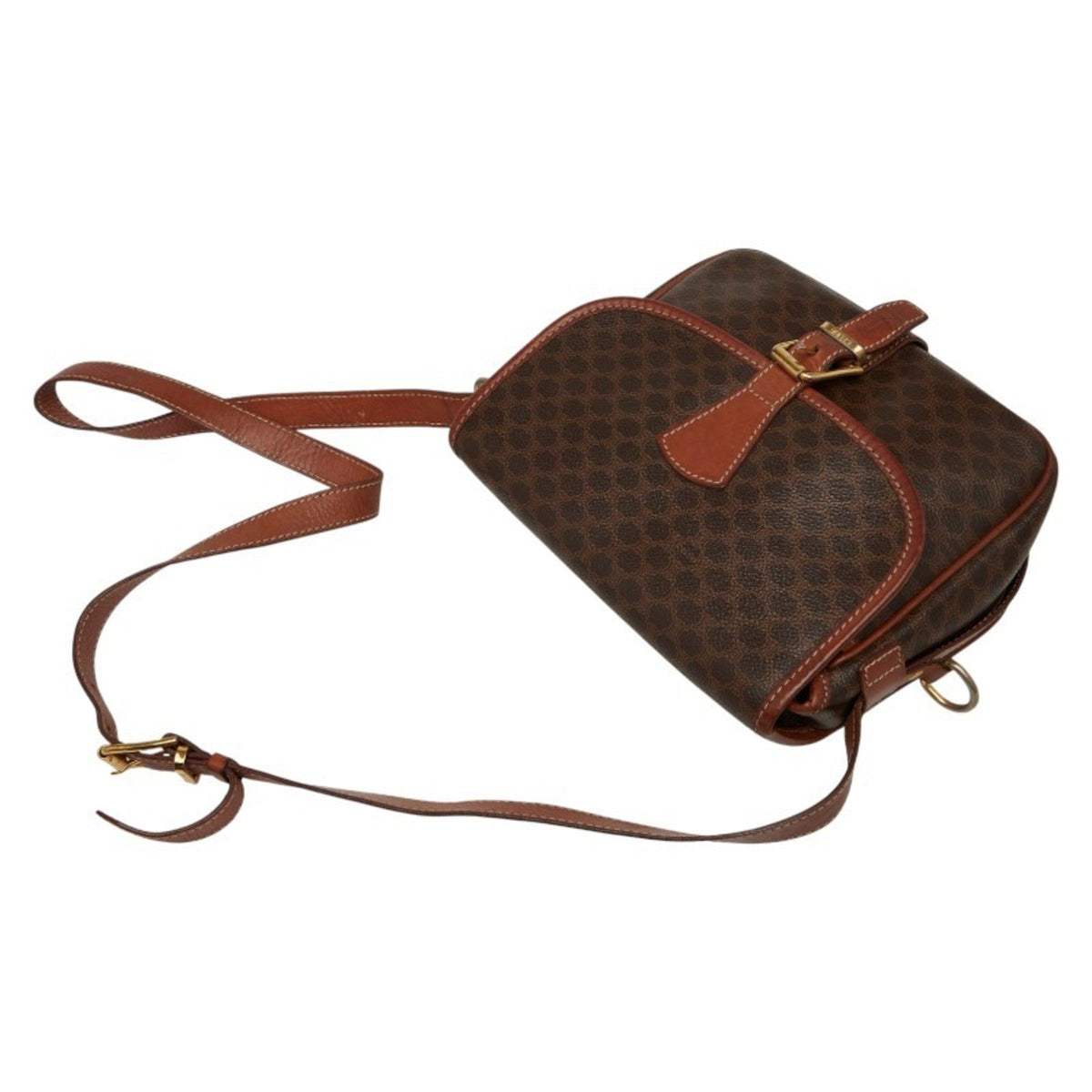 Folco Bag Triomphe Coated Canvas Medium