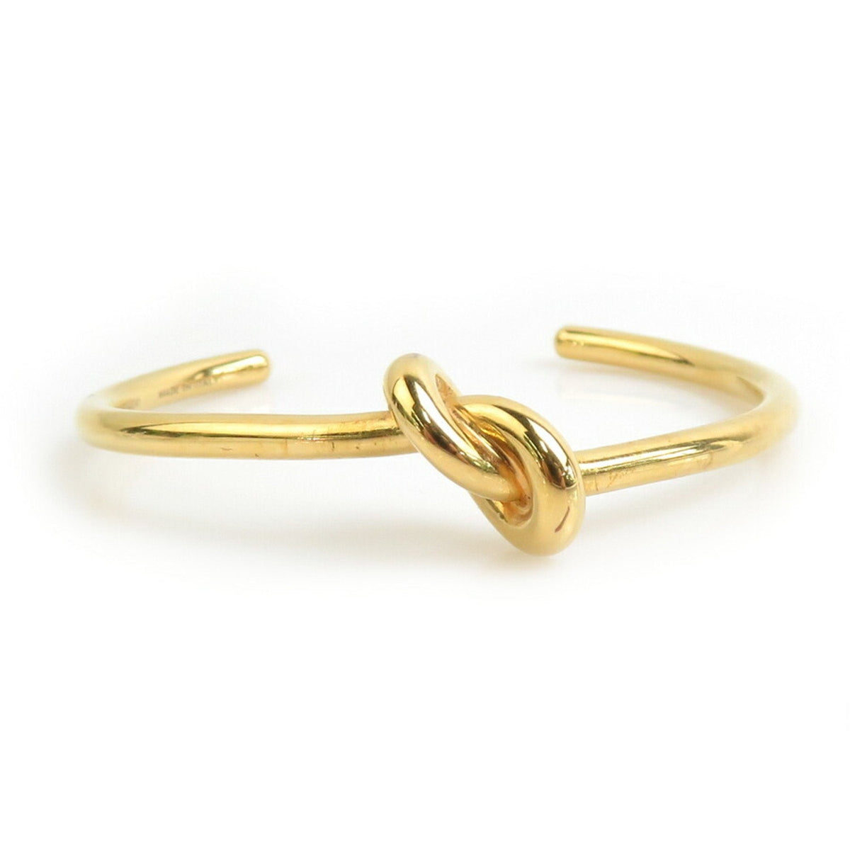 Knot Extra Thin Bracelet Metal Gold
