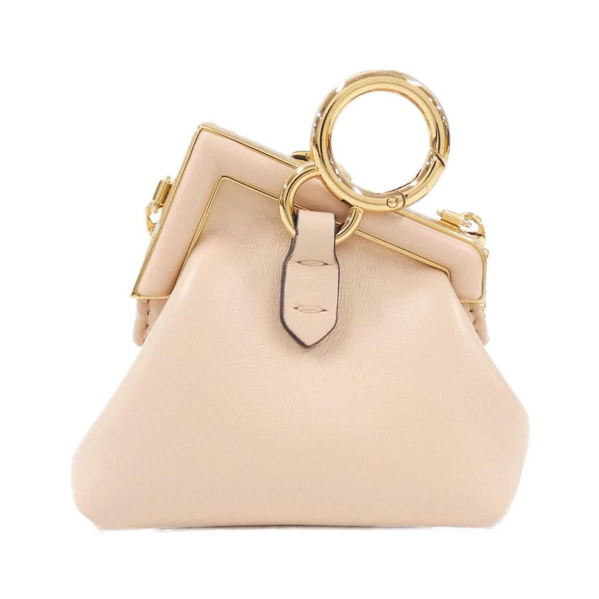 Nano First Charm Leather Handbag Charm