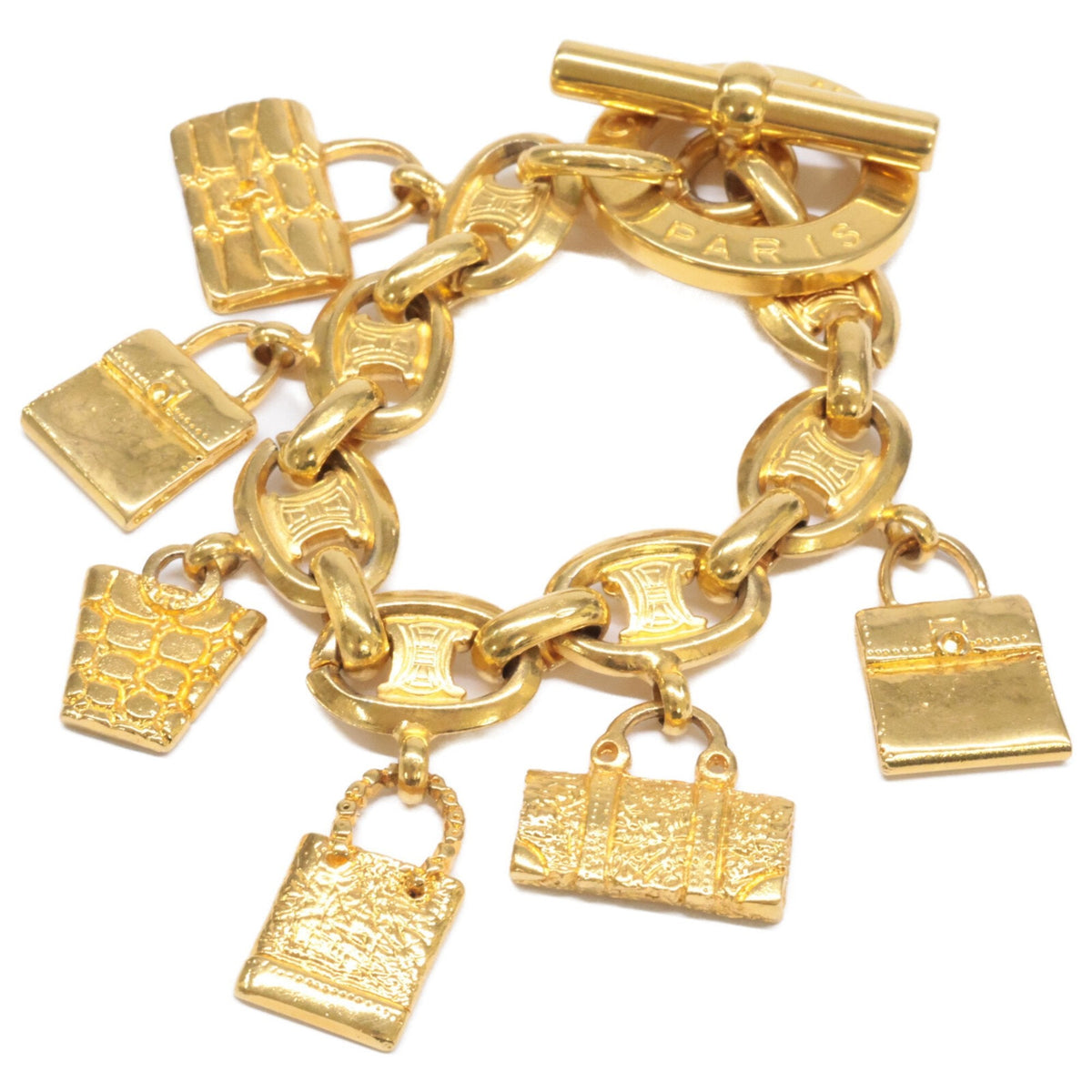 Charm Bracelet Metal Gold