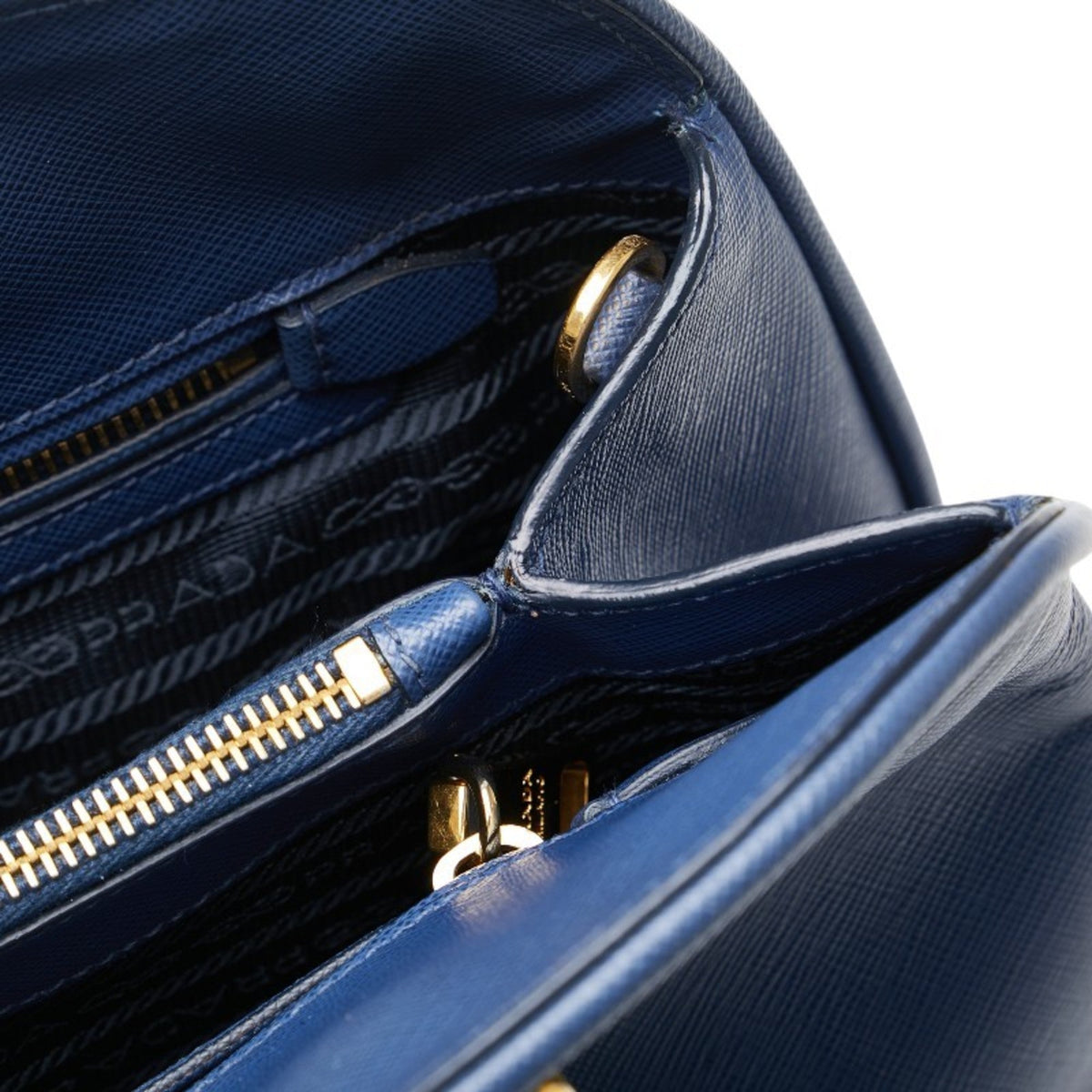 Open Promenade Bag Saffiano Leather Large