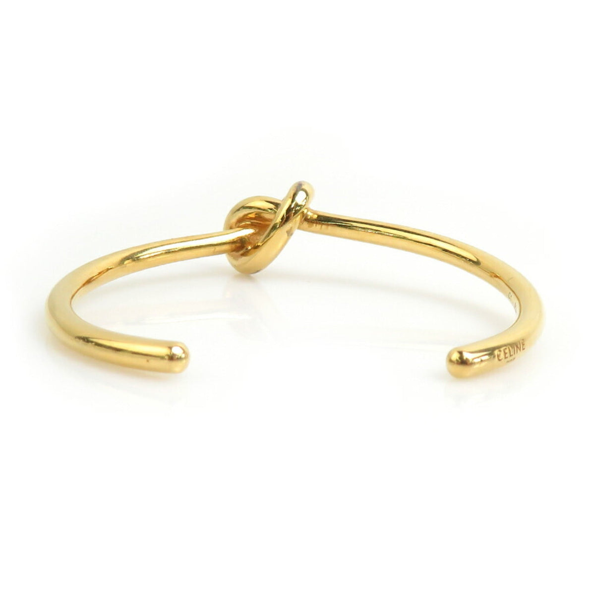 Knot Extra Thin Bracelet Metal Gold