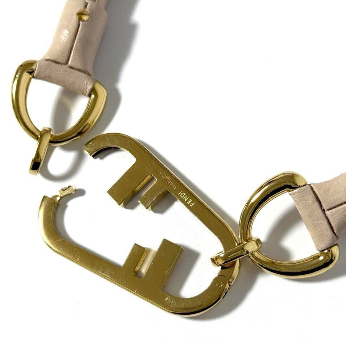 Orlock Pendant Necklace Leather and Metal
